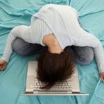 burnout-vrouw