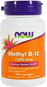 Pot met methyl 1000 mcg van Now