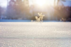 sneeuw en licht