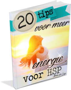 20 tips voor meer energie voor HSP E-book door Femke de Grijs