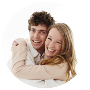 Mathijs van der Beek en Femke de Grijs
