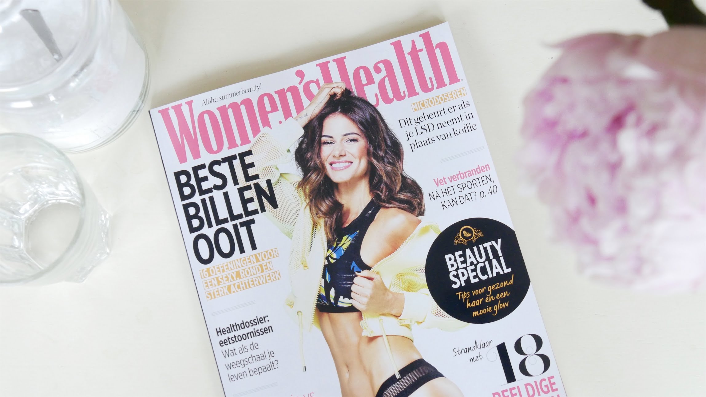 voorkant van het tijdschrift Women's Health juli 2018