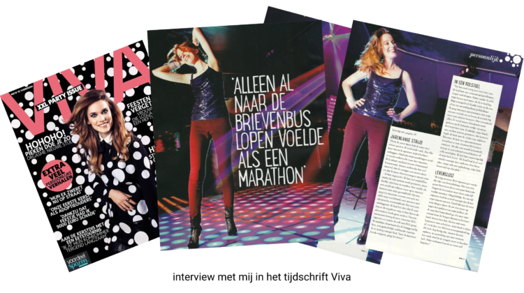 preview van interview met Femke de Grijs in Viva
