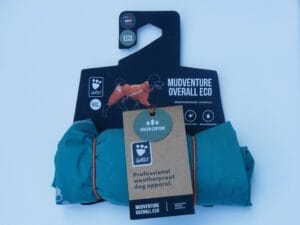 Hurtta mudventure overall eco, peacock verpakking