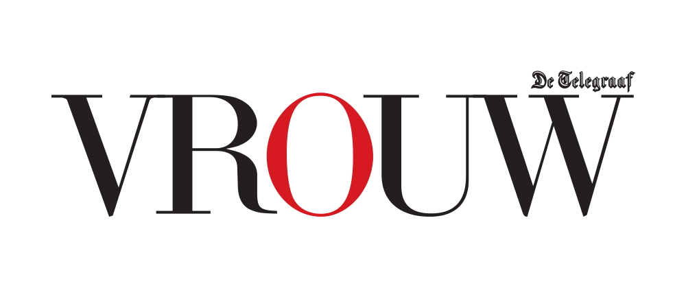 VROUW magazine en Telegraaf logo