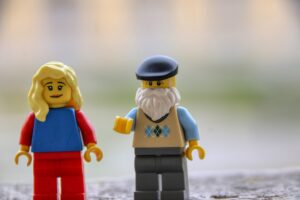 opa en vrouw van lego