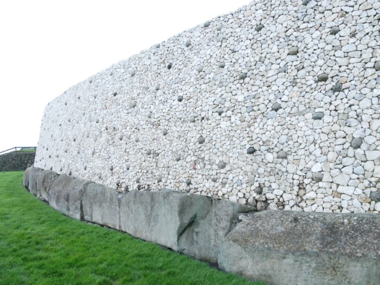 Newgrange witte stenen