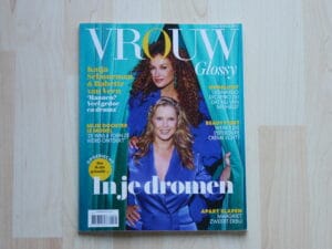 VROUW glossy 5 2025 In je dromen cover met Katja Schuurman en Babette van Veen